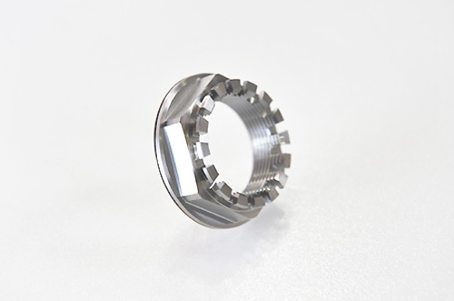 AELLA Small Hub Hexagonal Titanium Rear Axle Nut (Sprocket Side) AELLA Small Hub Hexagonal Titanium Rear Axle Nut (Sprocket Side)